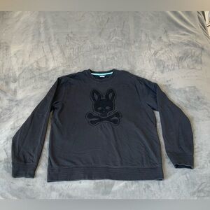 Psycho Bunny Black Crewneck